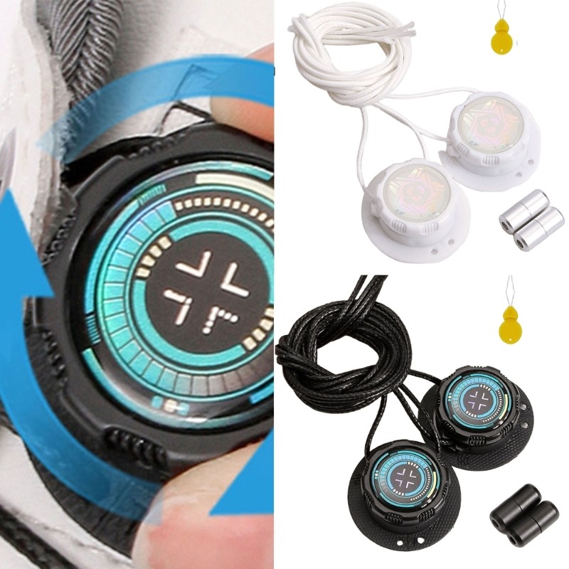 HIk Tie Shoelaces สําหรับเทรนเนอร์รองเท้าผ้าใบกันน้ํา ABS รองเท้า Laces สําหรับผู้ใหญ่