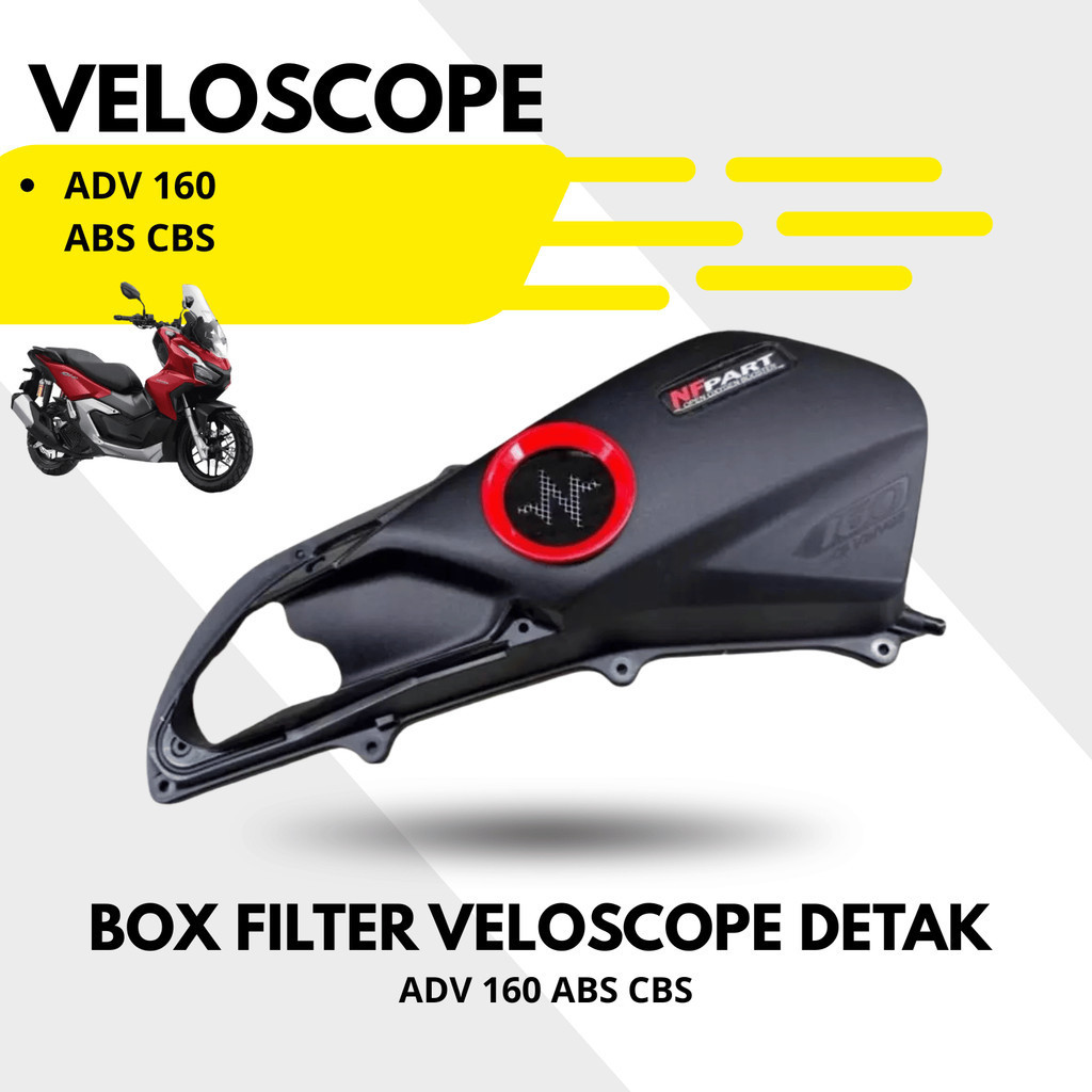 Veloscope Filter Box Cover Variation สําหรับ ADV 160 Ticking Model - ADV 160 อุปกรณ์เสริม