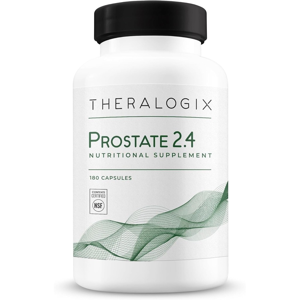 Theralogix Prostate 2.4 Nutritional Supplement - 90-Day Supply - Prostate Health for Men - Supports 