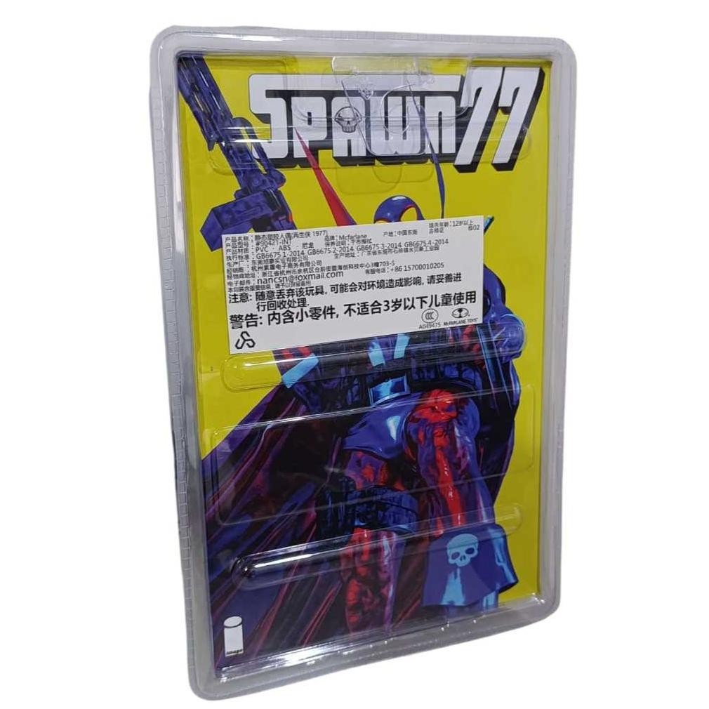 MCFARLANE TOYS SPAWN - 1977 SPAWN (WITHOUT COMIC) (แพลทินัมสีแดง) COLLECTION