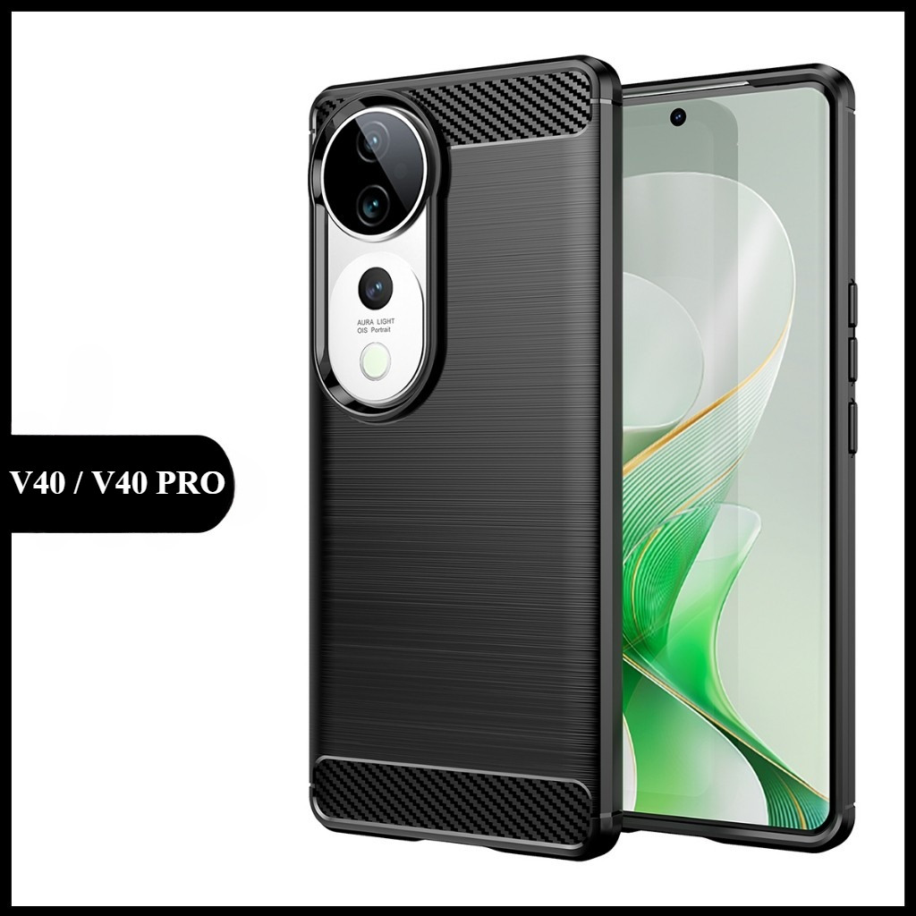 CASE VIVO V40 / V40 PRO CASE RUGGED CARBON ARMOR ANTI SHOCKON