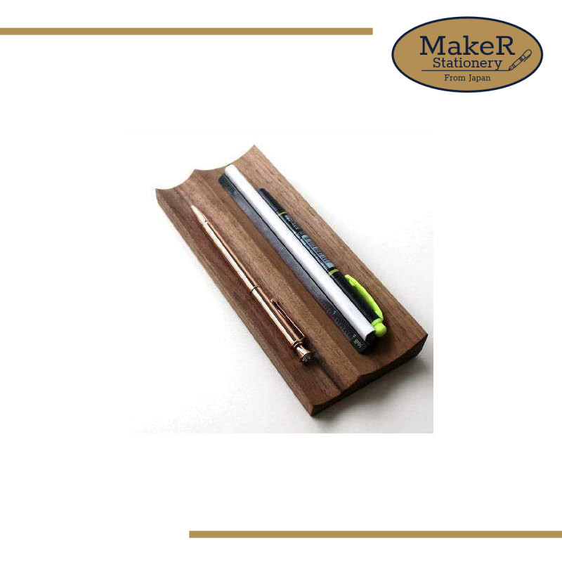 Pentrey Natural Wood Pen Tray map7172/ From Japan
