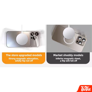 TuTu หรูหรา Anti drop พร้อมเลนส์กล้อง ProtectiWirelessCharge Chargin เคสโทรศัพท์ใช้งานร่วมกับสําหรับ iPhone 17 16 14 13 12 11 15 Pro Max Air Plus Hard กันกระแทกกันชนโทรศัพท์
