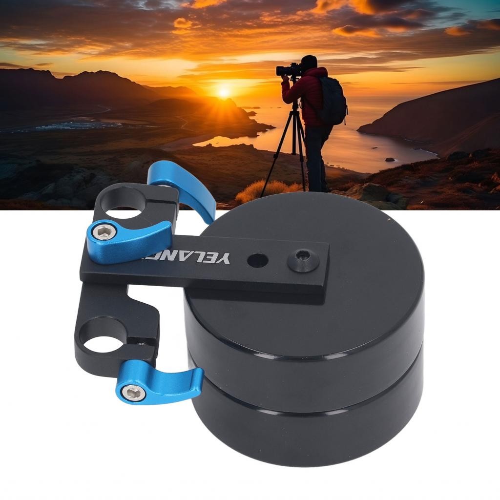 กล้องเคาน์เตอร์น้ําหนักชุด 4.63lbs/2.1 กก.อลูมิเนียมอัลลอยด์ที่ถอดออกได้ไหล่ Mount Rig Counterweight