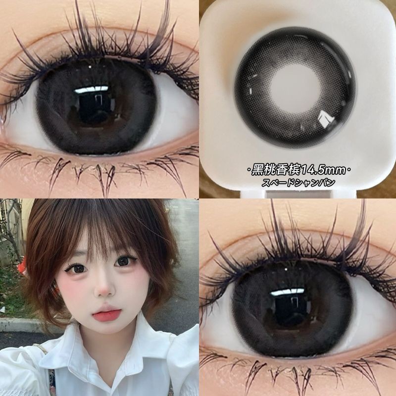 1007 Calef Doll Eye คอนแทคเลนส์เครื่องสําอางทุกวันโยน 10 ชิ้นขนาดใหญ่ขนาดเล็กเส้นผ่านศูนย์กลางสุนัขต
