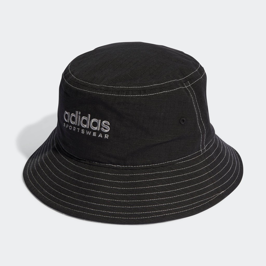 adidas ไลฟ์สไตล์ หมวกปีกรอบผ้าฝ้ายทรงคลาสสิก Unisex สีดำ HY4318