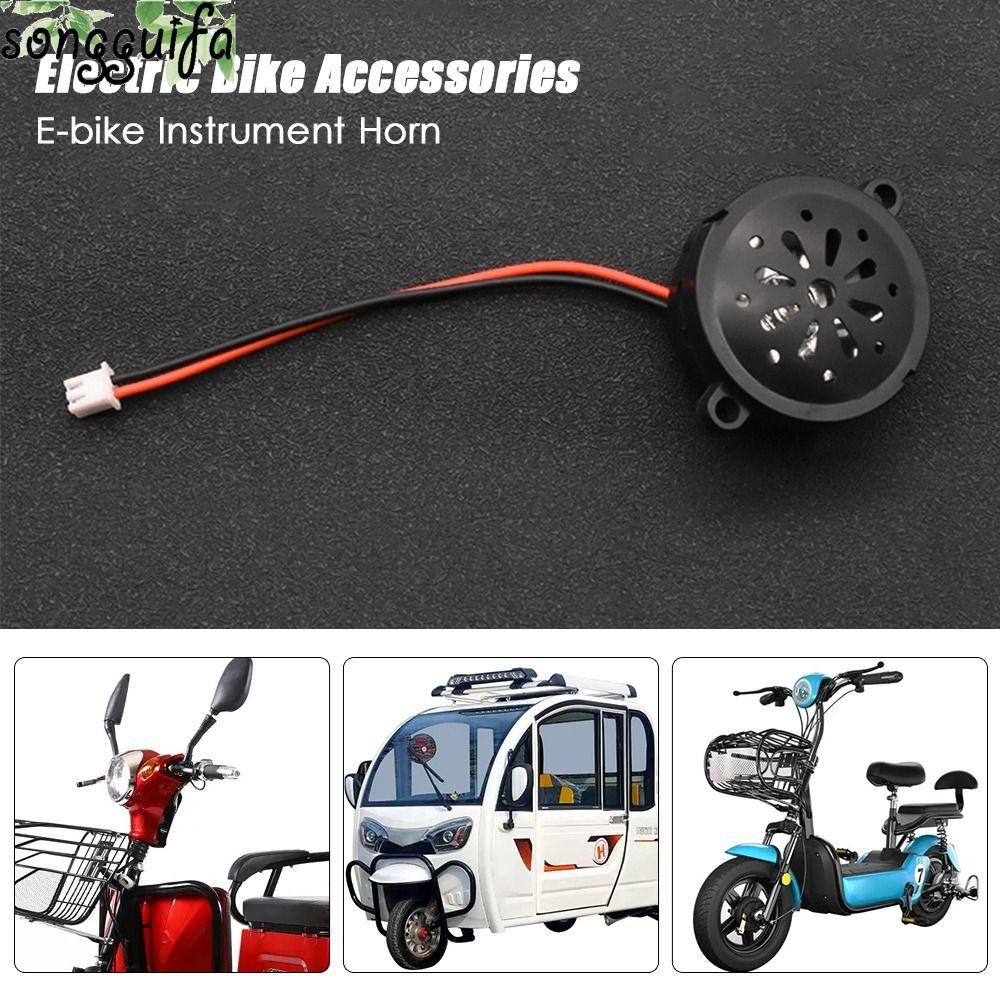 Songguifa E-Bike Instrument Set - 2 Style Horns & Light Combo