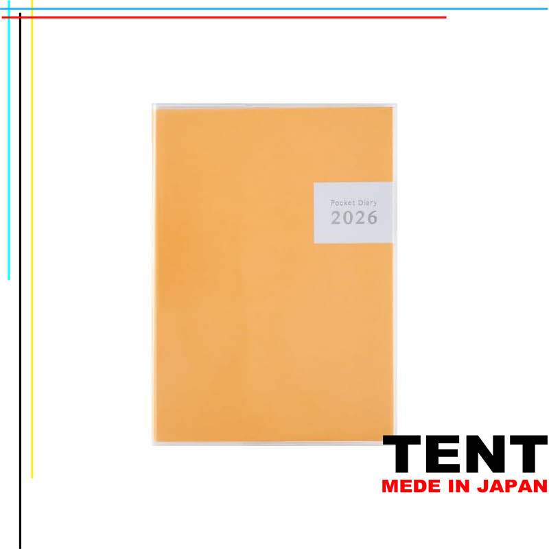 Takahashi A6 Daily Pocket Diary No.23 (Starts January 2026)