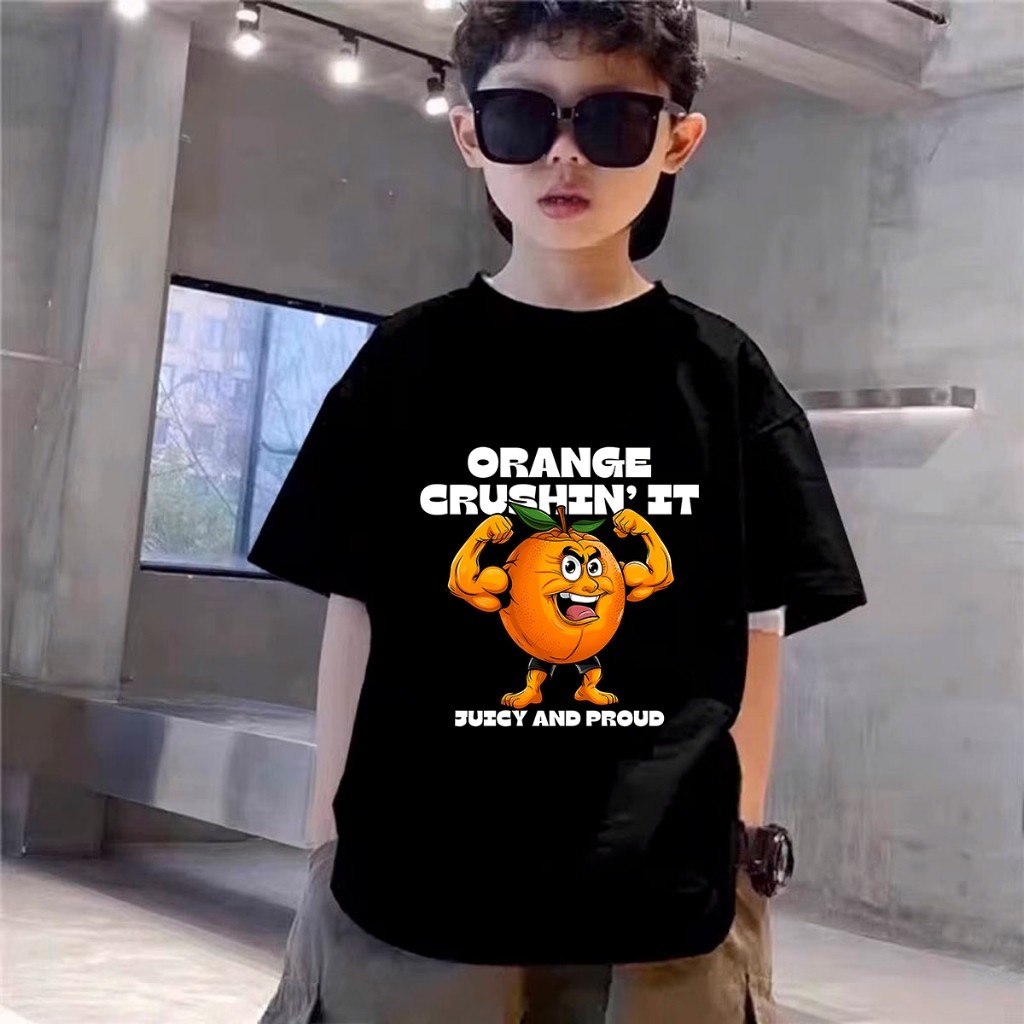 เสื้อเด็กสำหรับ DOPASHIRT Udin Din Din Dun ตลกอิตาลี Brainrot