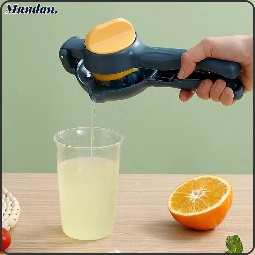MUNDAN Lemon Lime Squeezer, Press Multifunctional Hand Juicer, Orange Juicer Max Extracting Manual M