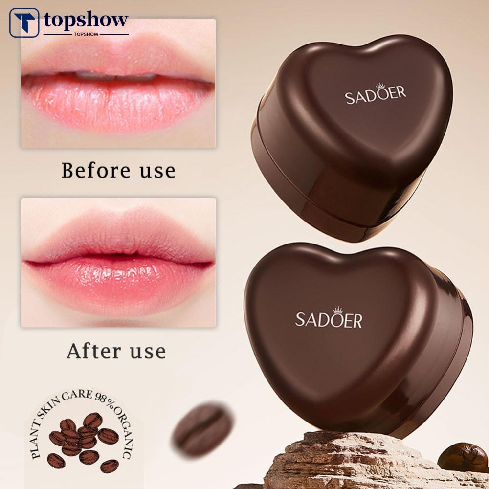 TOPSHOW Natural Lip Care Lip Mask Long Lasting Moisture Soft Smooth Lips Overnight Moisturizing Lip 