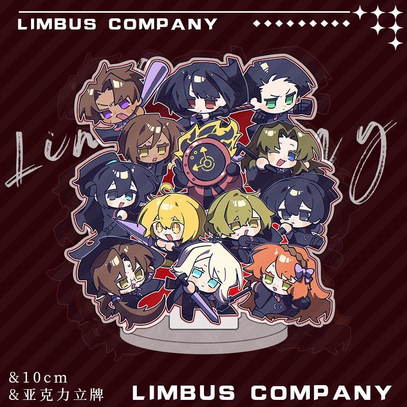 Limbus Company Plate Desk Decor Family Portrait Standee รูปที่ 3