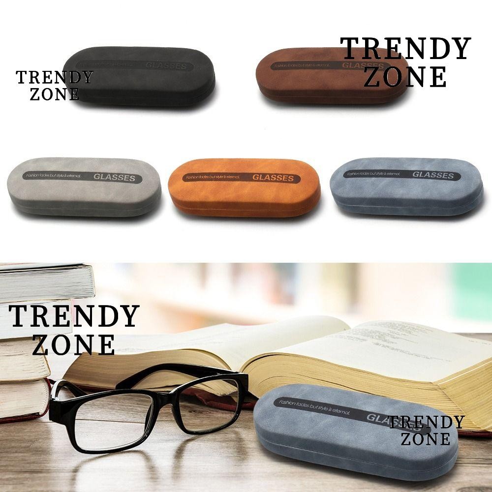 กล่องแว่นตาหนังPU จากTRENDYZONE พกพาสะดวก ออกแบบมาสำหรับแว่นกันแดดและแว่นสายตาของคุณ