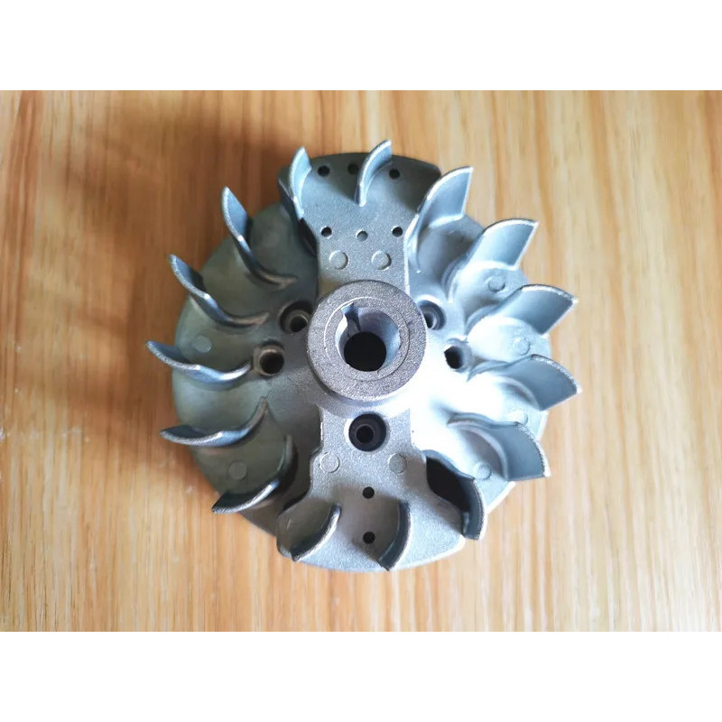 TD40 Flywheel สําหรับ Kawasaki TD40 FD40 TD43 TD48 CG400 BG400 KAAZ K32 K33 1E40F-7 40F-7 40-7 เครื่