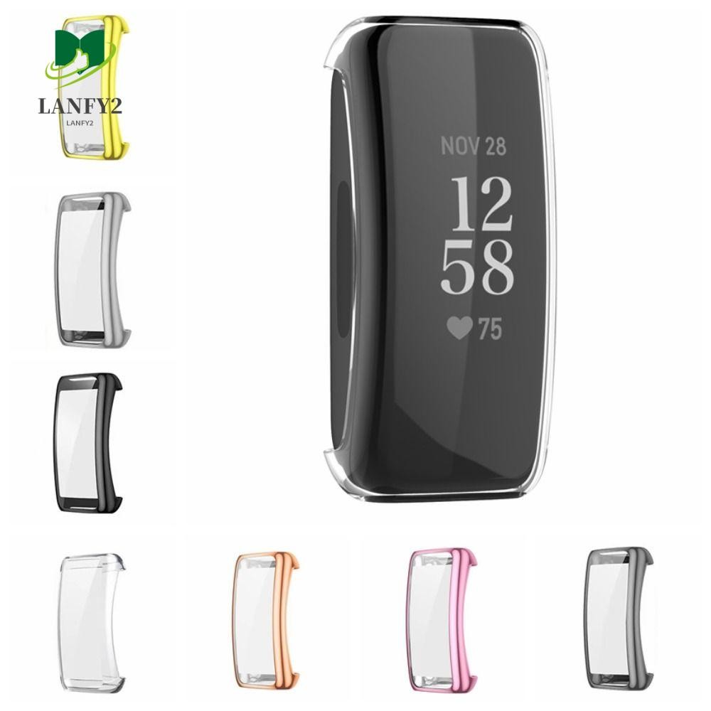 ฝาครอบนาฬิกา ALANFY Inspire 3, ฟิล์มกันรอยหน้าจอ TPU Anti Scratch Fitbit Inspire 3, เคสฝาครอบนาฬิการ