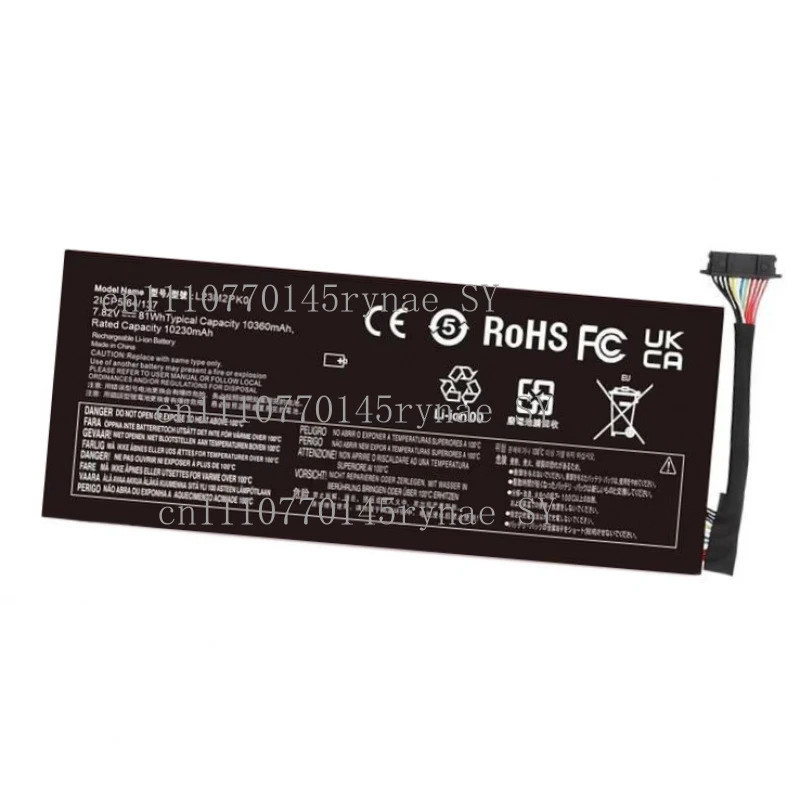 81Wh แบตเตอรี่ความจุสูง L23M2PK0 L23C2PK0 สําหรับ Lenovo Legion go 8APU1 L23B2PK0 L23L2PK0