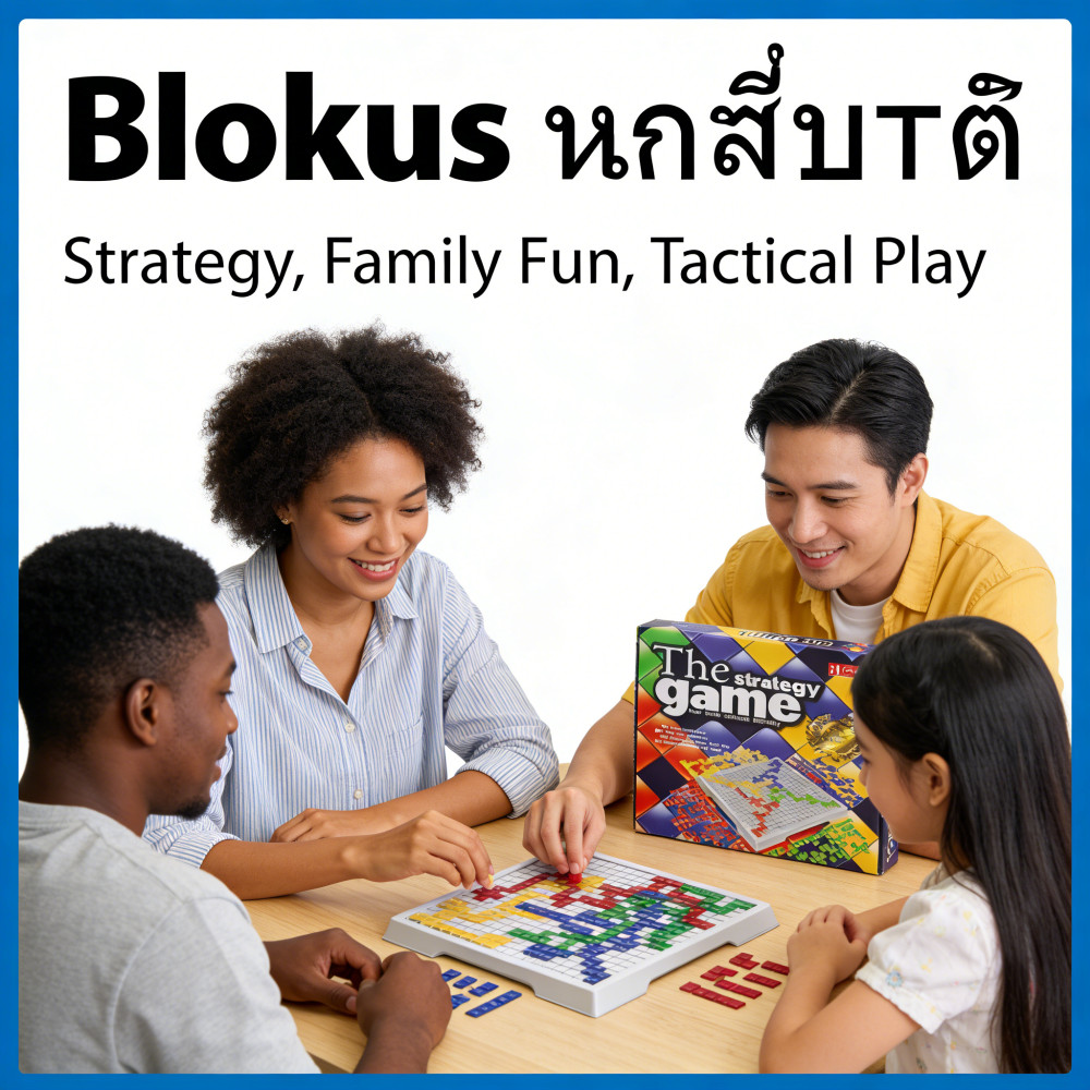 Borad game วางแผนกลยุทธ์ - Blokus strategy board game