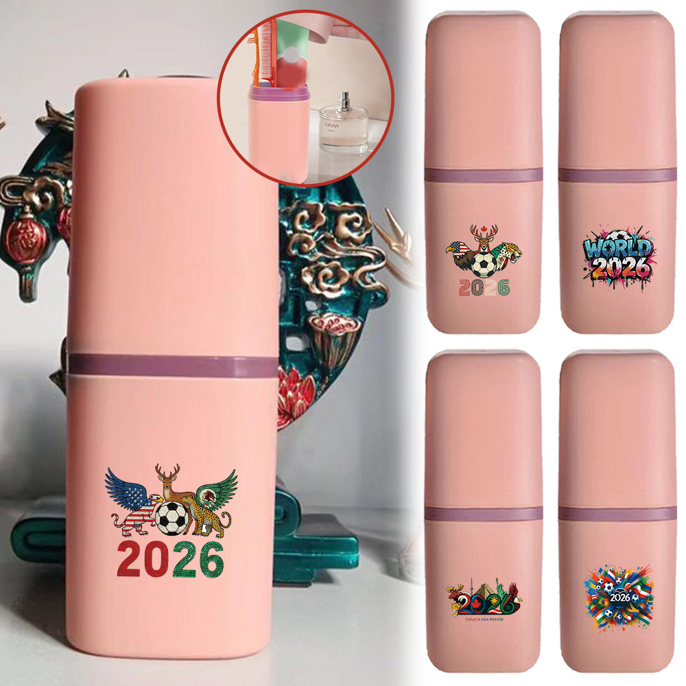 ที่วางยาสีฟัน ที่เก็บแปรงสีฟัน ที่ใส่แปรงสีฟัน กล่องเก็บอุปกรณ์อาบน้ำ Cup ใส่แปรงสีฟัน ดีไซน์ทันสมัย แก้วน้ำพลา
