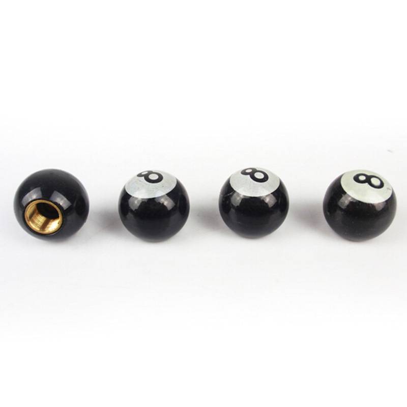 Benvdsg-t 4 ชิ้น Universal Car Tru Bike "Pool 8 Ball" รูปที่ 2