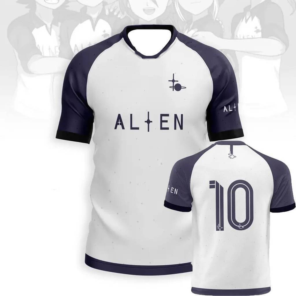 เสื้อยืด Kaio Inazuma Eleven ดีไซน์ 3 มิติ สไตล์อนิเมะ ชุดทีมฟุตบอล ทั้งชายและหญิงในฤดูร้อน1