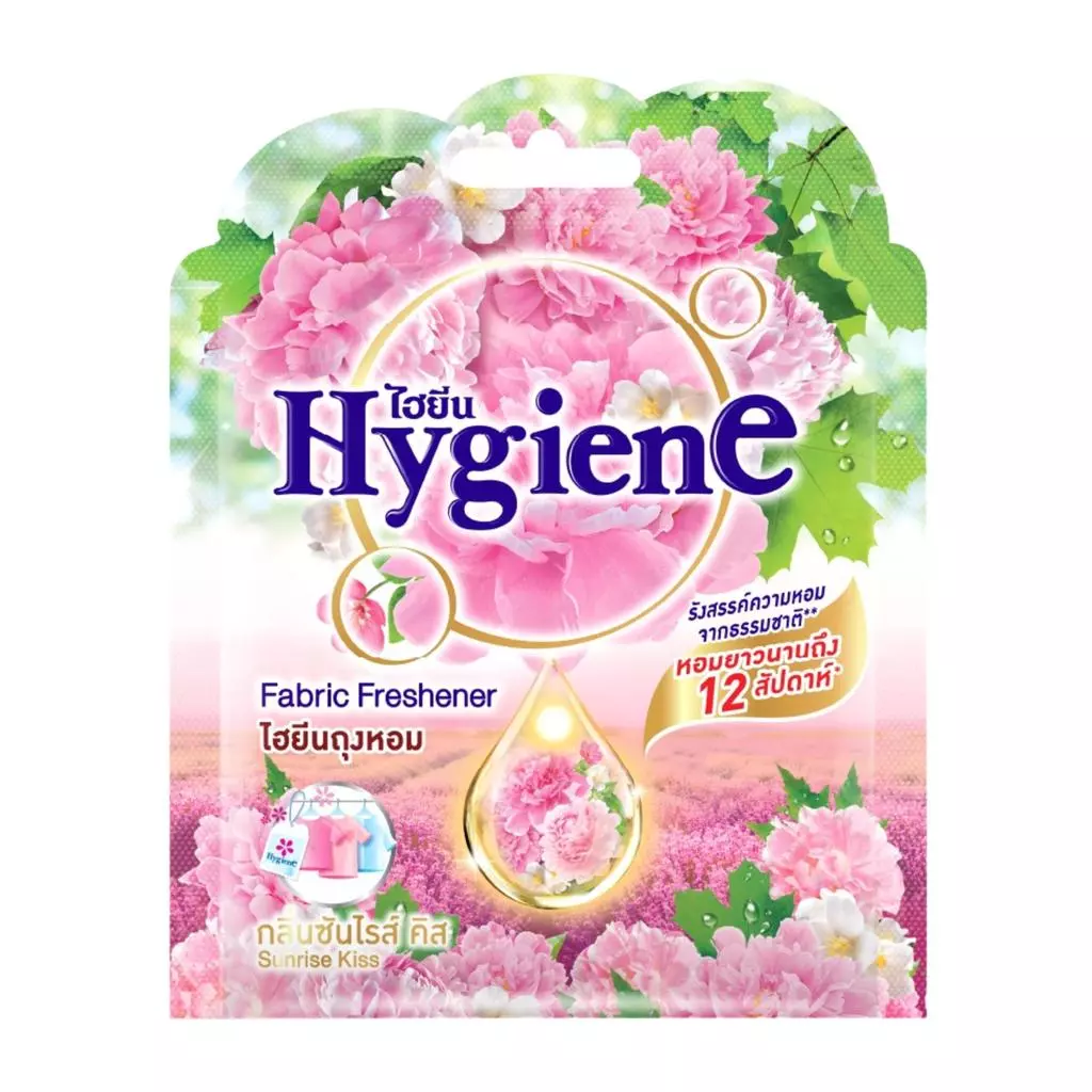 (1 แถม 1) Hygiene สเปรย์หอมฉีดผ้า 350 มล.แถม ถุงหอมไฮยีน 8 กรัม thumbnail 7