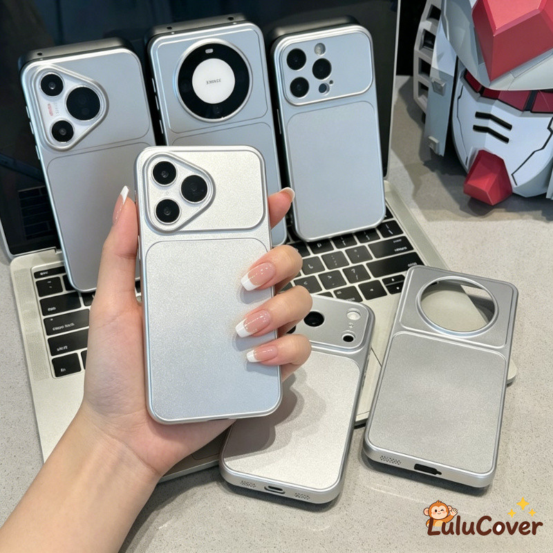 ใหม่ Matte Electroplated เงินสําหรับ Honor 600 500 400 300 Ultra 200 100 90 สมาร์ท 80 GT SE 70 60 Magic 8 7 6 Pro 5 4 Lite 5G 4G Simple ธุรกิจเลนส์ป้องกันปลอกบาง