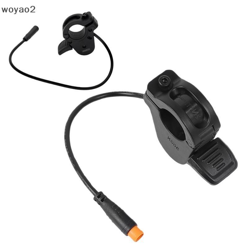 [woyao2] 1 ชิ้น KiScooter นิ้วเบรค Accelerator อะไหล่สําหรับ Kugoo Kukirin G4 Max สกู๊ตเตอร์ไฟฟ้า Th