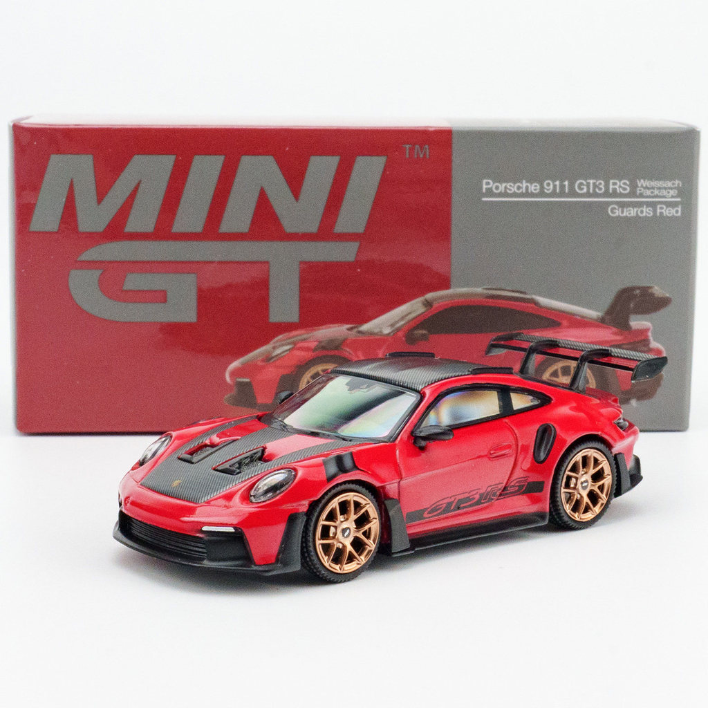 MINIGT 1/64 Porsche 911 992 GT3 RS 1060 โลหะผสมรถDiecastรุ่นของเล่นของขวัญวันเกิด