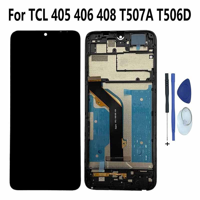 สําหรับ TCL 408 T507A T507U T507J T507D1 T507U2 จอแสดงผล LCD Touch Screen Digitizer Assembly สําหรับ