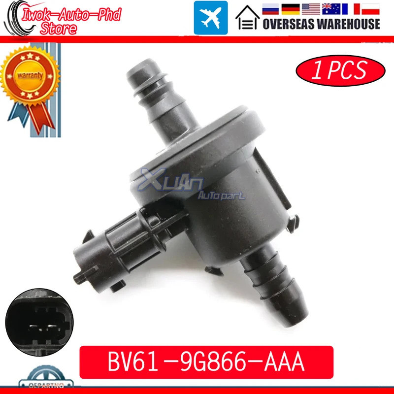 ระบบไอเสียวาล์วสูญญากาศ Purge Solenoid Fit สําหรับ Ford BV619G866AA BV61 9G866 AA 0280142500 BV61-9G