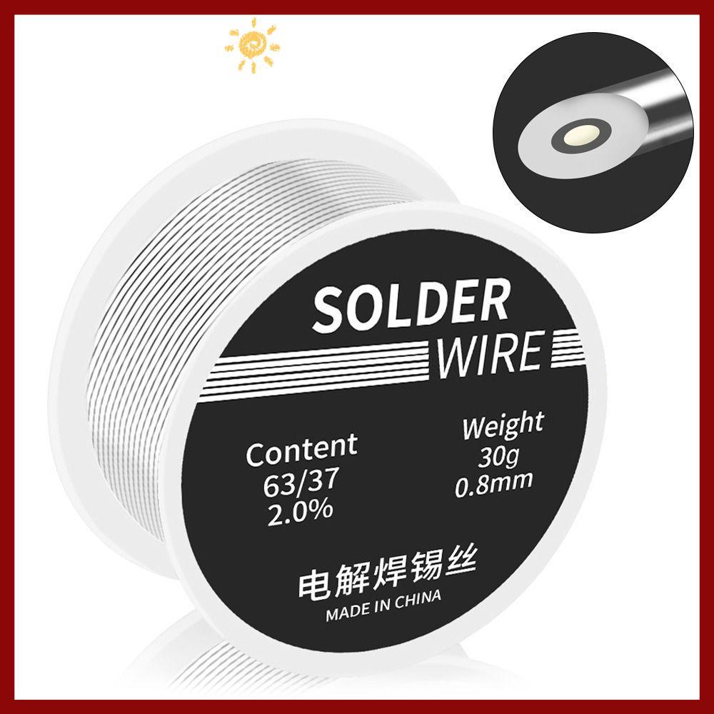 PTKFPT09 30g 0.8mm Corel Solder Low-melting FLUX 2.0% เครื่องมือเชื่อมไฟแช็ก Solder Wire