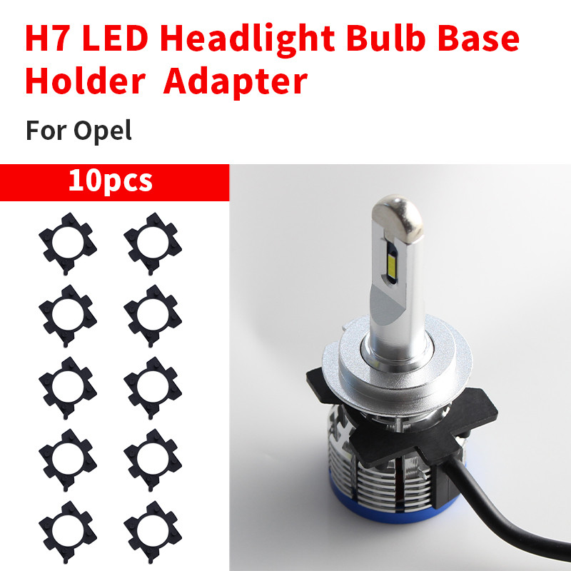 10PCS สําหรับ Opel Honda CRV Mazda 3 6 2 MX-5 CX-5 CX-7 RX-8 H7 Led ไฟหน้าอะแดปเตอร์หลอดไฟฐาน Booste
