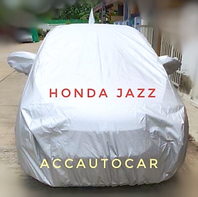 ผ้าคลุมรถ Honda Jazz ผ้า Silver Coat เกรดคุณภาพดี งานตรงรุ่นรถ เลือกรุ่นรถในรายการได้เลยค่ะ