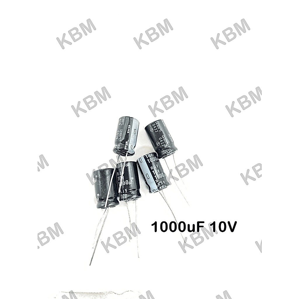 Capacitor (คาปาซิเตอร์) 1000uF 6.3V 1000uF 35V NICHICON AUDIO CAPACITOR Fine Gold