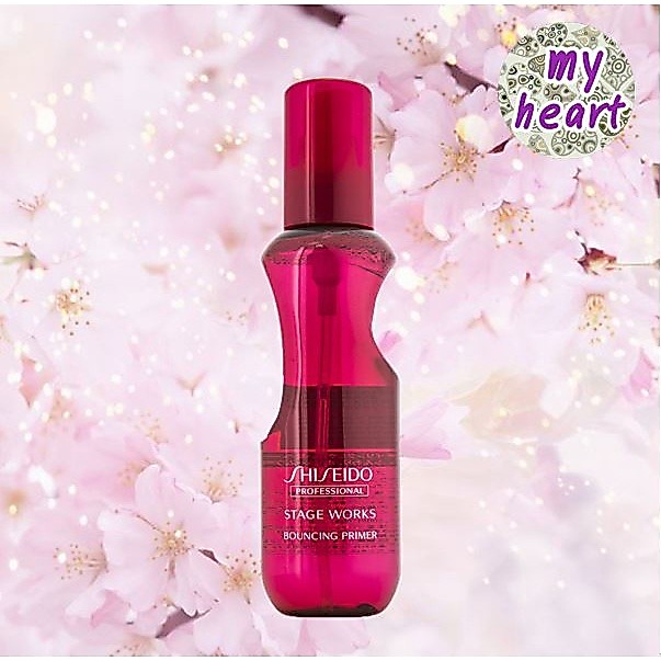 Shiseido Stage Works Bouncing Primer 150 ml สเปรย์สำหรับยกโคนผม เพิ่มวอลุ่ม สำหรับผมเส้นเล็ก ลีบแบน