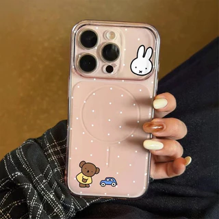 หมีน้อยสีน้ำตาล For iPhone เคสไอโฟน 11 12 เปลือกที่เรียบง่าย 13 14 15 16 17 PLUS B4PRO MAX X XS MAX XR 7/8PLUS