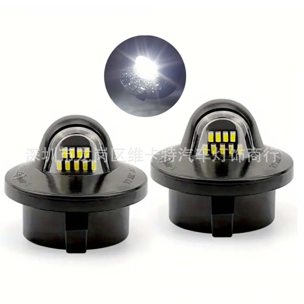 เหมาะสําหรับ Ford Ford F150 F250 F350 F450 F550 ไฟส่องป้ายทะเบียนไฟป้าย LED
