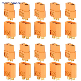 [mozh ] 20pcs 10 คู ่ XT60 ชายหญิง Bullet Connectors ปลั ๊ กสําหรับ RC Lipo [TH ]
