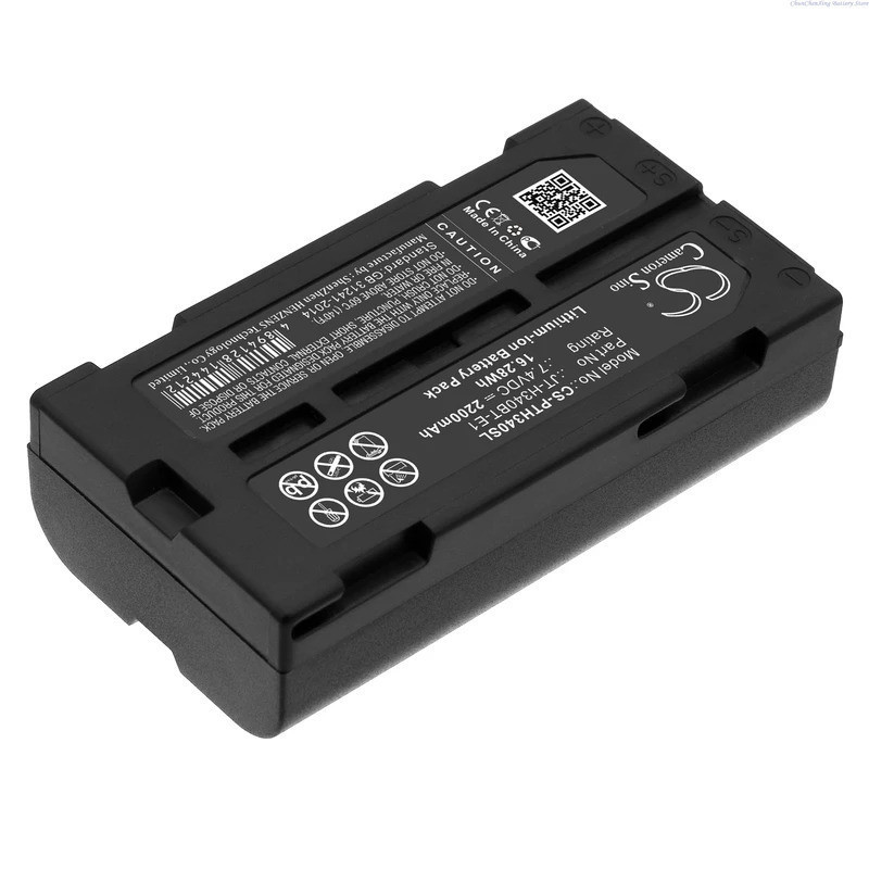 7.4V 2200mAh/3400mAh แบตเตอรี่เครื่องพิมพ์แบบพกพา JT-H340BT-E1 JT-H340BT-E2 สําหรับ Panasonic JT-H34