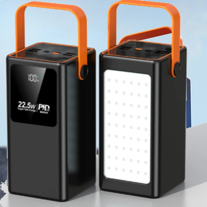 120000MAh Power Bank 22.5W ที่มีประสิทธิภาพขนาดใหญ่ความจุภายนอกแบตเตอรี่สํารอง Fast Charging 50000mA