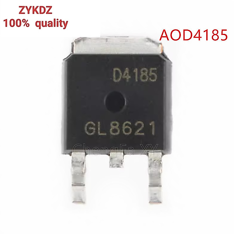 10 ชิ้น AOD4185 D4185 ในสต็อก TO-252