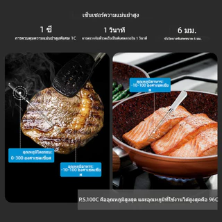 INKBIRD Tempwise TNT-2BW 5G Wifi เครื่องวัดอุณหภูมิอาหาร 2 Probe ไร้สายบลูทูธBBQ เนื้อทําอาหารย่าง