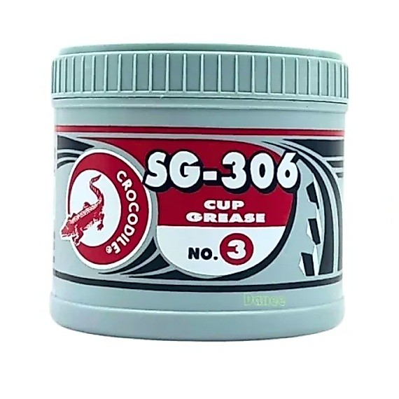 จาระบี ยี่ห้อ จระเข้ รุ่น SG-306 จระเข้แดง ขนาด 0.5กก ของแท้**