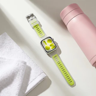 สายรัดกีฬาซิลิโคน for Huawei Fit 5/5 Pro/4/4 Pro/3 สายยางเปลี่ยนปรับได้โปร่งใส สายรัดสีเจลลี่กันน้ำ