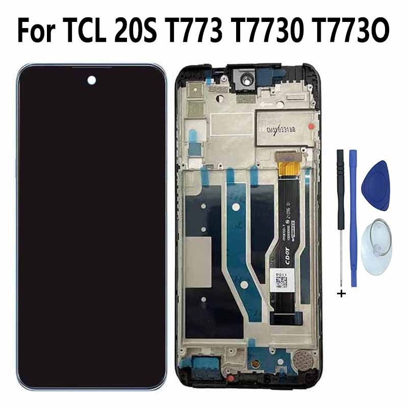 สําหรับ TCL 20S T773 T7730 T773O จอแสดงผล LCD Touch Screen Digitizer Assembly