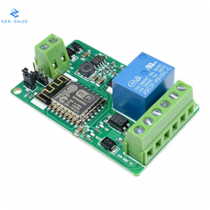 ESP8266 โมดูลรีเลย์ WIFI รีเลย์เครือข่าย ESP8266 โมดูลรีเลย์