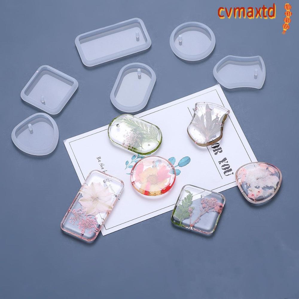 ICVMAX จี้แม่พิมพ์เรซิ่นหัวใจ DIY Craft Epoxy Handmade สร้อยคอพวงกุญแจ