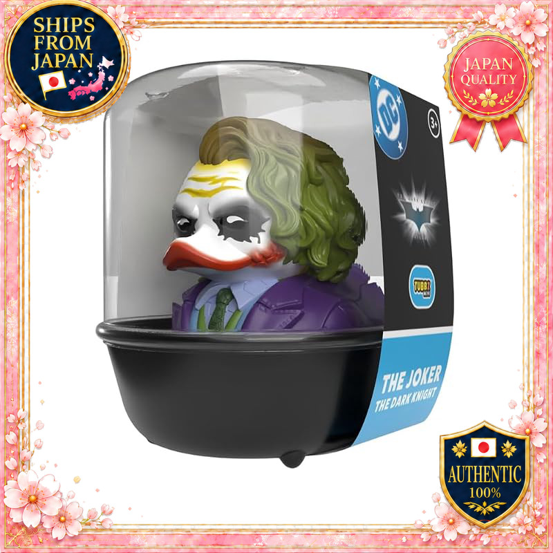 TUBBZ Mini: Batman The Dark Knight - Joker Cosplay Rubber Duck Vinyl Figure