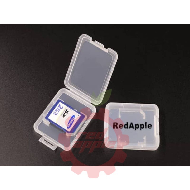 ฝาครอบเคสพลาสติกป้องกัน SD SDHC MEMORY CARD