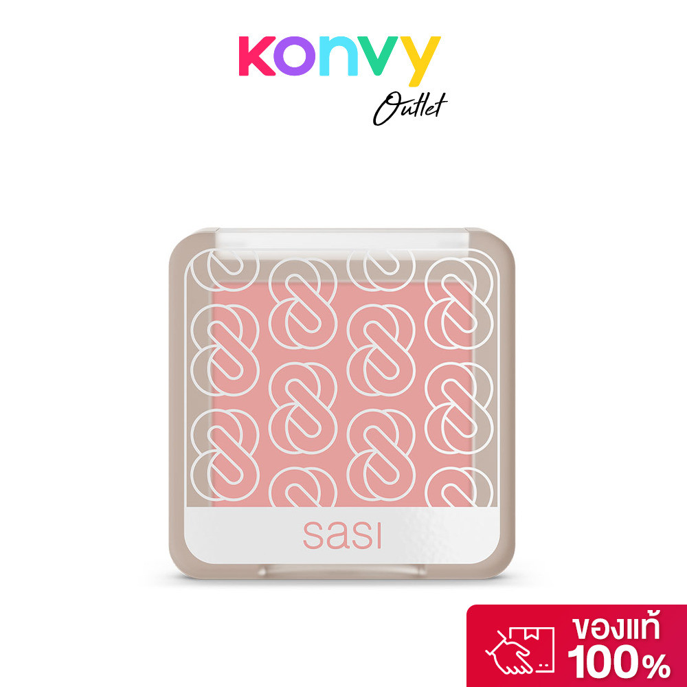 SASI Girls Can Be Bold Blush On 6g #M01 Talented Pink ศศิ บลัชออนเนื้อแมทละเอียด.